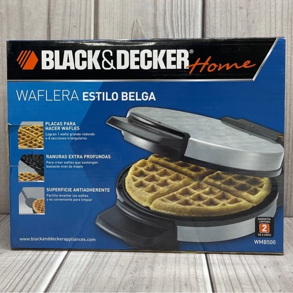 black and decker waffle maker wmb500